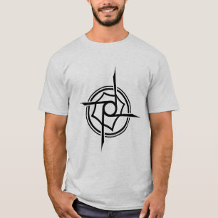 Camiseta Sigilo Tribal Geométrico - Emblema de Estrella Abs