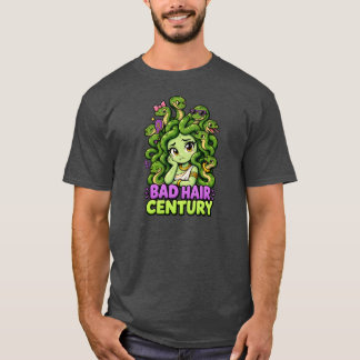Camiseta Siglo de mal pelo – Medusa linda Mitología Griega