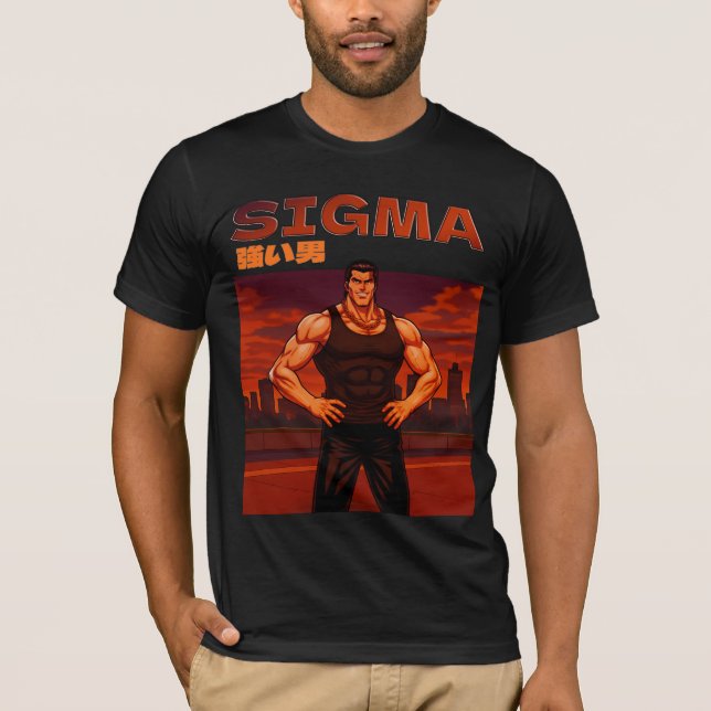 Camiseta Sigma 強い男 (Anverso)