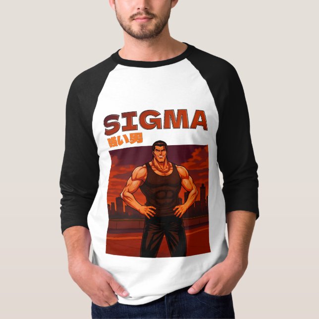 Camiseta Sigma 強い男 (Anverso)