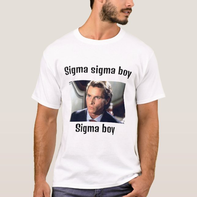 Camiseta Sigma boy (Anverso)