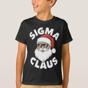 Camiseta Sigma Claus Guay Santa Funny Navidades Rizz Rizzle