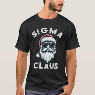 Camiseta Sigma Claus Santa Funny Navidades Niños adolescent