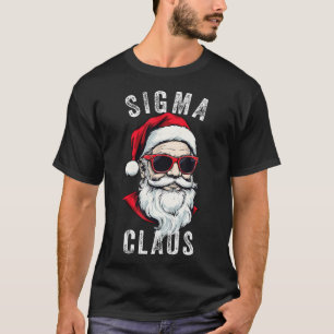 Camiseta Sigma Claus Santa Funny Navidades Rizz Male