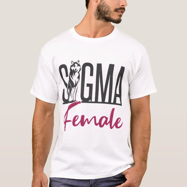 Camiseta Sigma Female Lone Wolf (Anverso)