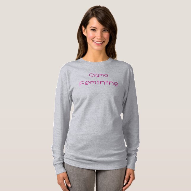 Camiseta Sigma Feminine T-Shirt (Anverso completo)