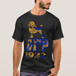 Camiseta Sigma Gamma Rho African Print Con Poodle Y 1922