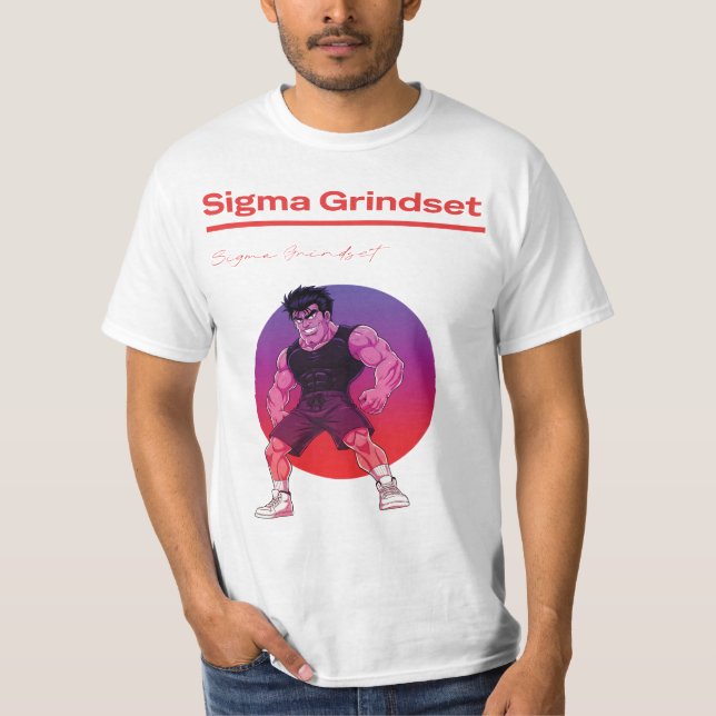Camiseta Sigma Grindset (Anverso)