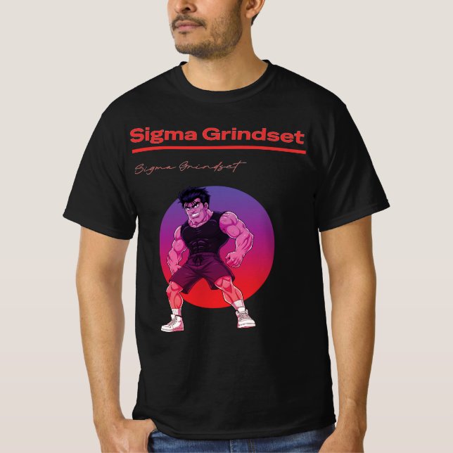 Camiseta Sigma Grindset (Anverso)