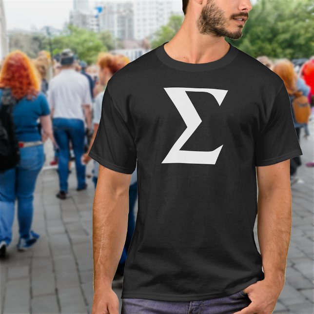 Camiseta Sigma Male Black T-Shirt (Subido por el creador)