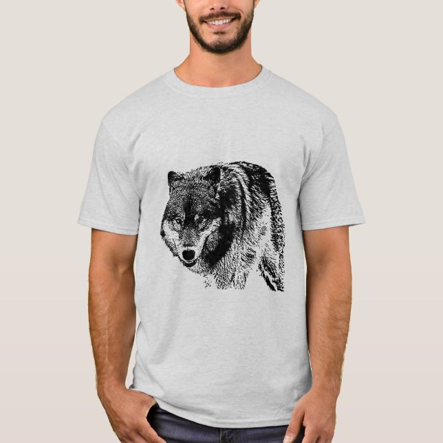 Camiseta Sigma Male Lone Wolf (Anverso)