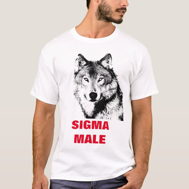 Camiseta Sigma Male Lone Wolf (Anverso)