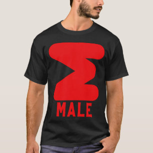 Camiseta Sigma Male Typography Design v2