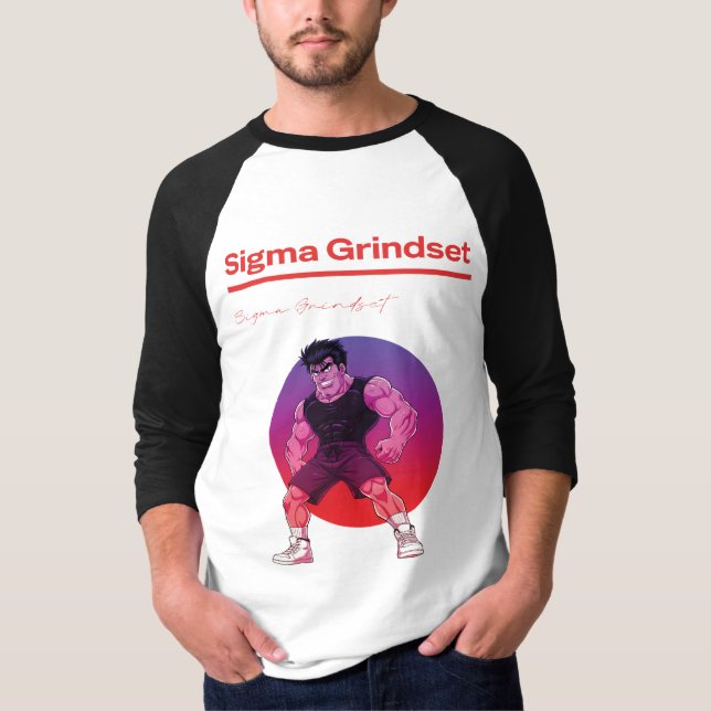 Camiseta Sigma Mentalidad de Esfuerzo (Anverso)