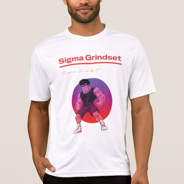 Camiseta Sigma Mentalidad de Esfuerzo (Anverso)
