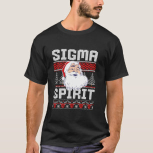 Camiseta Sigma Spirit Santa por los graciosos Navidades sud