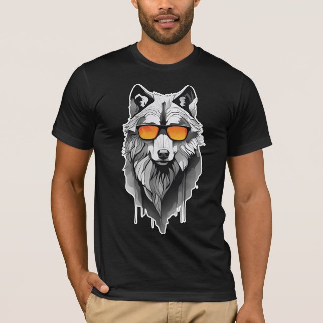 Camiseta sigma wolf swag (Anverso)
