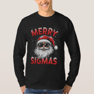Camiseta Sigmas Alegres Navidad Divertida Gen Alfa Escuela