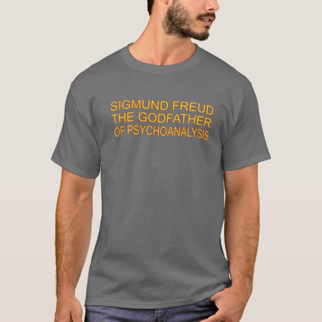 CAMISETA SIGMUND FREUD (Anverso)
