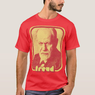 Camiseta Sigmund Freud Retro Diseño de fans estéticos