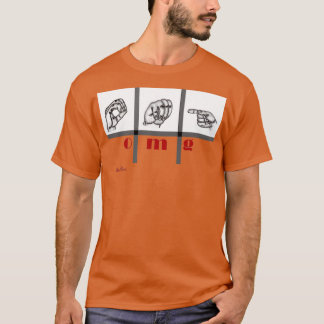 Camiseta Sign Language Art omg 3