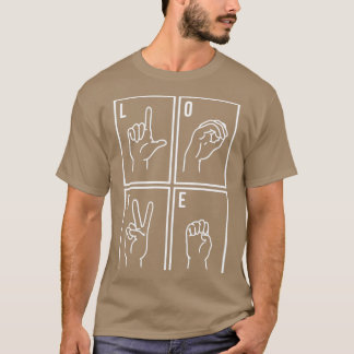 Camiseta Sign language sign language deaf deafness 1