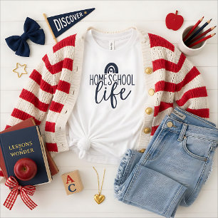 Camiseta Signature Homeschool Life con personaliza