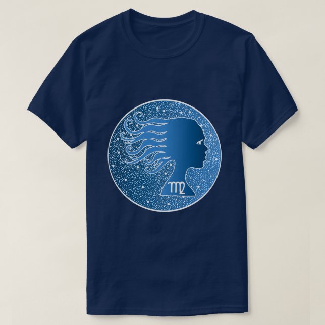 Camiseta Signe astrologique : vierge (Diseño del anverso)