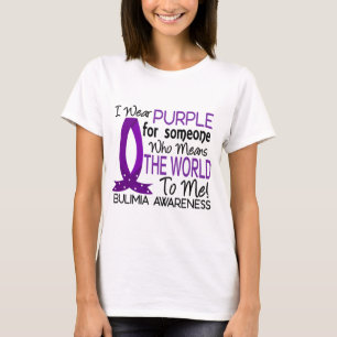 Camiseta Significa el mundo a mí bulimia