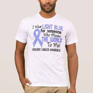 Camiseta Significa el mundo a mí cáncer de próstata 2