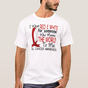 Camiseta Significa el mundo a mí cáncer oral