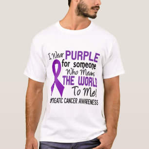 Camiseta Significa el mundo a mí el cáncer pancreático 2