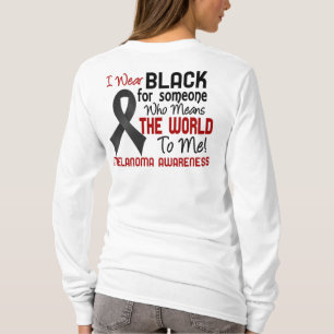 Camiseta Significa el mundo a mí el melanoma 2