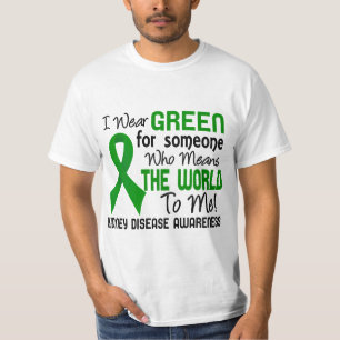 Camiseta Significa el mundo a mí enfermedad de riñón 2