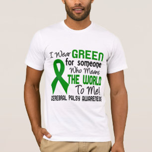 Camiseta Significa el mundo a mí la parálisis cerebral 2