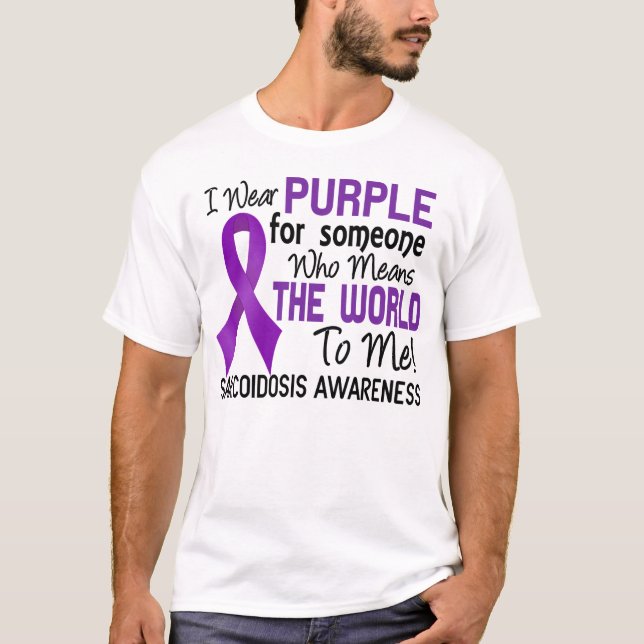 Camiseta Significa el mundo a mí la sarcoidosis 2 (Anverso)