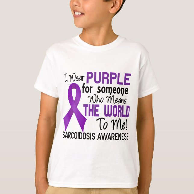 Camiseta Significa el mundo a mí la sarcoidosis 2 (Anverso)