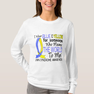Camiseta Significa el mundo a mí Síndrome de Down