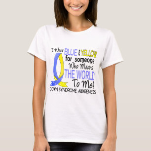 Camiseta Significa El Síndrome De Down En El Mundo