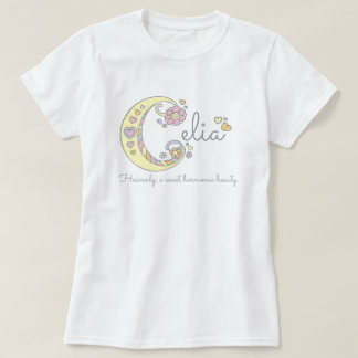 Camiseta Significado de encargo decorativo del nombre de
