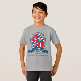 Camiseta Significado del nombre de niño Iver cresta de caba