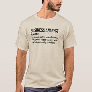 Camiseta Significado diverso de un especialista en análisis