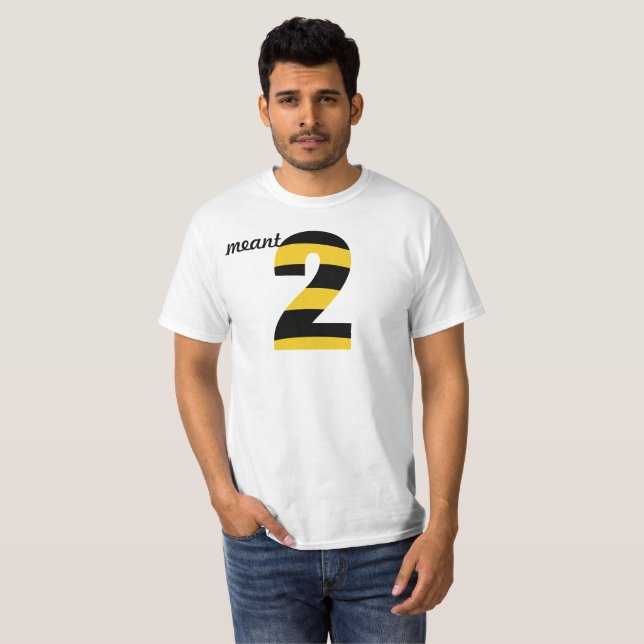 Camiseta Significado Para Abejar/Significado 2 Amantes 🐝 V (Anverso completo)