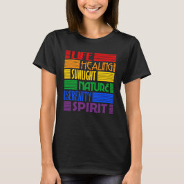 Camiseta Significados del arcoiris (transgénero LGBT)