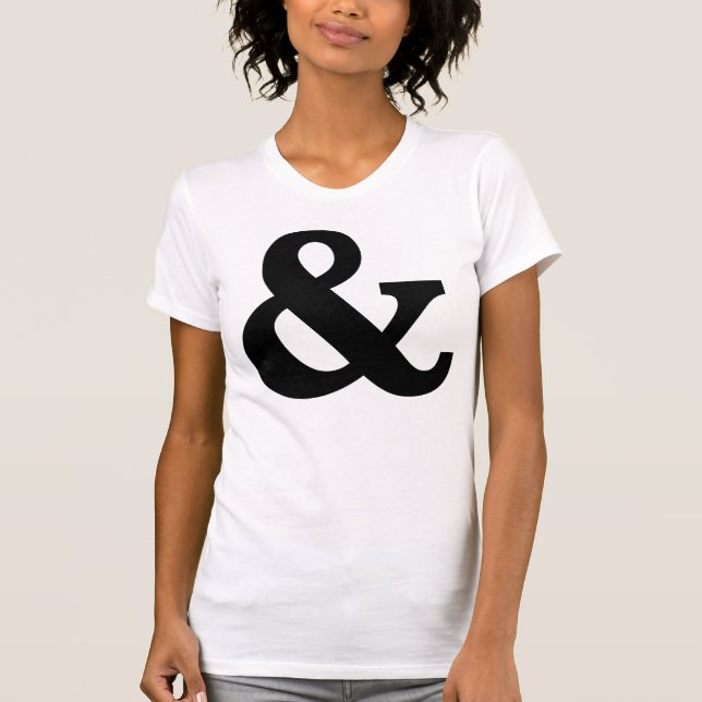 Camiseta Signo "&" (Anverso)