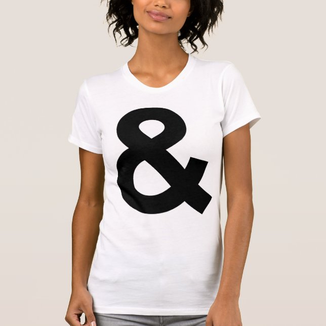 Camiseta Signo "&" (Anverso)