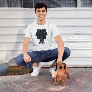 Camiseta Signo Astrológico de Géminis