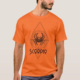 Camiseta Signo Astrológico Escorpio Personalizado