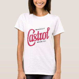 Camiseta signo de aceite retro