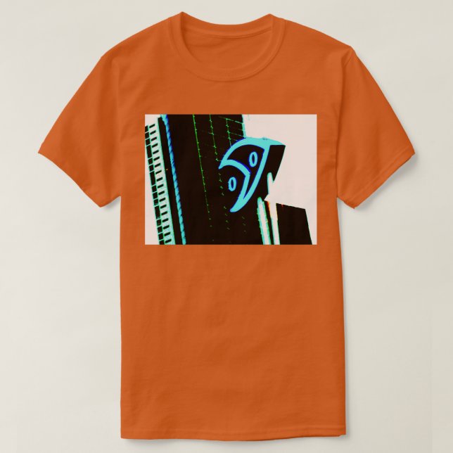 Camiseta Signo de acuario de Melbourne con edificios de gru (Diseño del anverso)